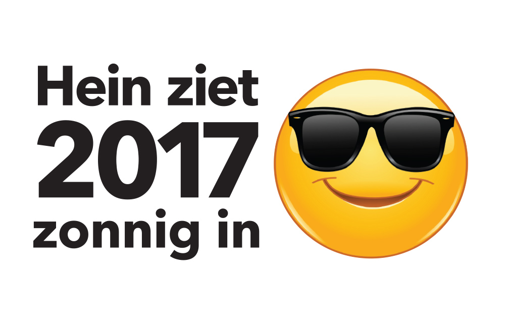 Hein ziet 2017 zonnig in